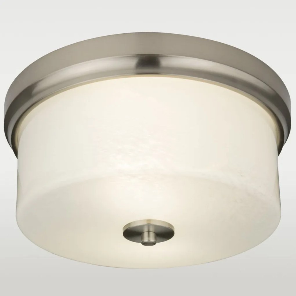 COSMOLIGHT C02374BNI DRESDEN Klasszikus Mennyezeti Lámpa Nikkel E27 IP20