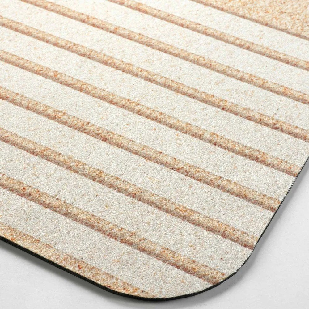 Világosbarna fürdőszobai kilépő 50x80 cm Adriel – douceur d'intérieur