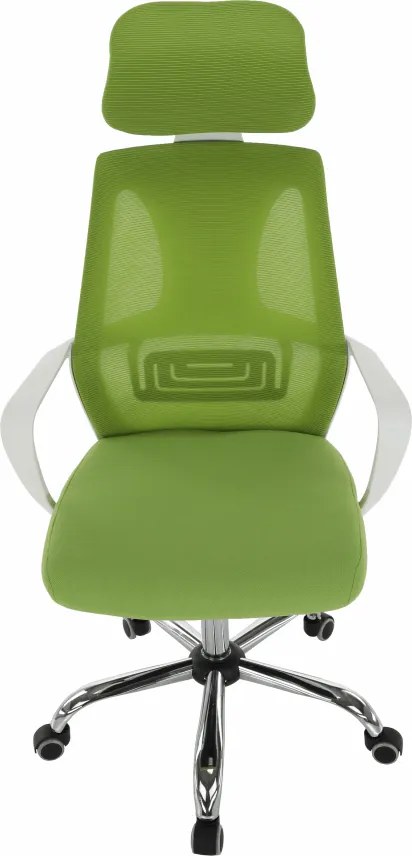 Irodai szék, zöld/fehér, TAXIS
