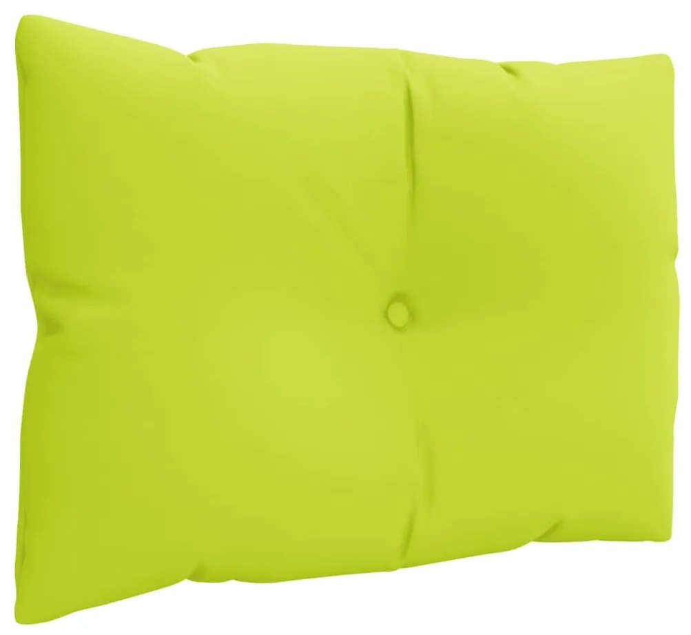 3 db élénkzöld szövet raklappárna