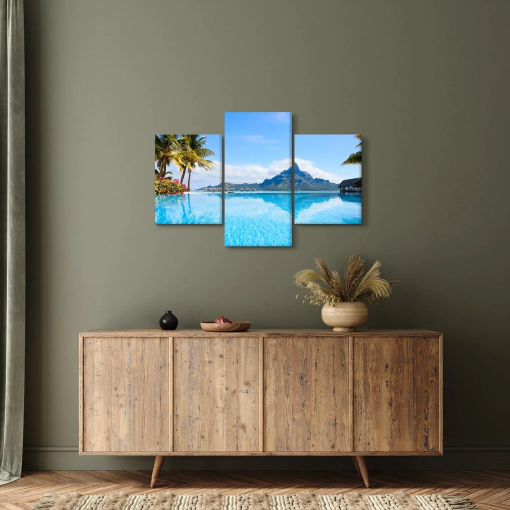 Kép - Bora-Bora, francia Polinézia (90x60 cm)