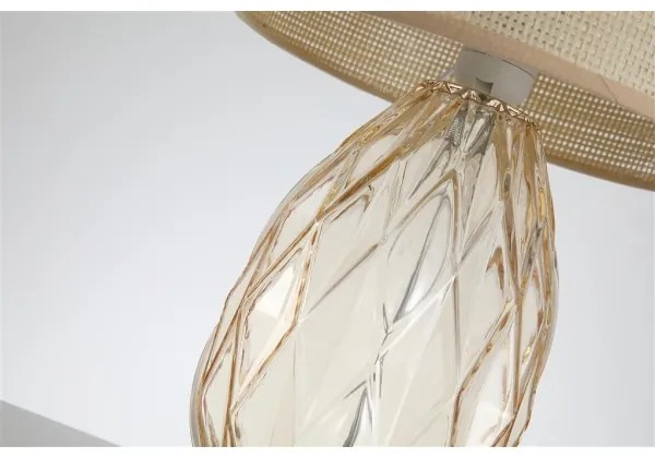 Searchlight EU54636CP - DIANE asztali lámpa 1xE27/40W/230V