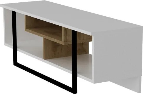 Asal TV-állvány, fehér-fekete, 119,4 cm – TR875ZNA3046