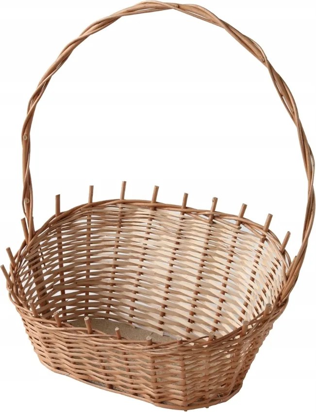 Ajándékkosár natúr Kicsi