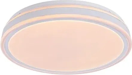 Rabalux corlet beltéri mennyezeti led lámpa távírányítóval 23w 1900lm ip20 38,5cm átmérő fehér