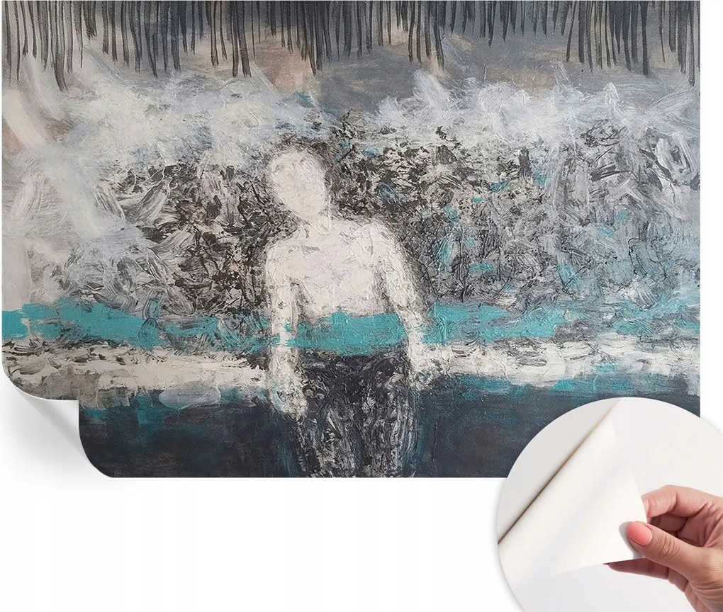 Öntapadós tapéta Fali furnér 3D hatás Rejtélyes világ 152x104 cm