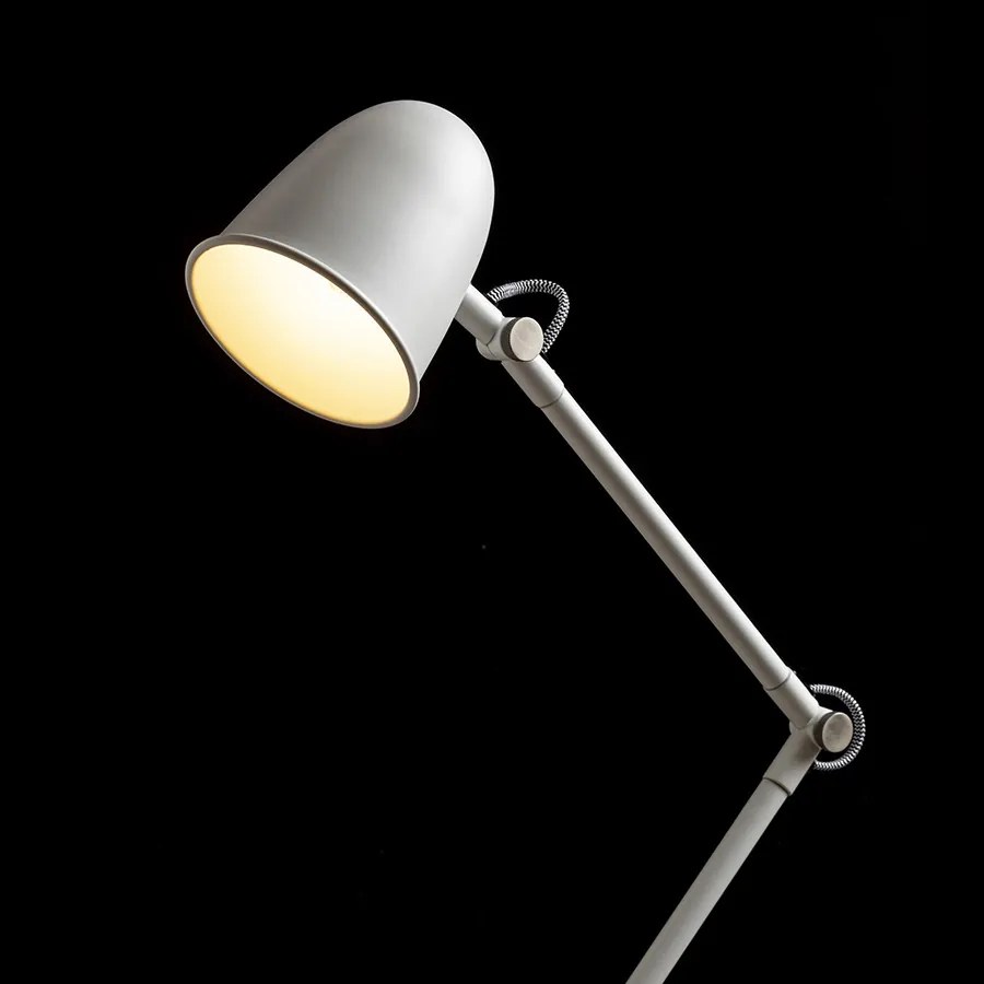 RENDL DANNY állólámpa fehér matt nikkel 230V LED E14 5W