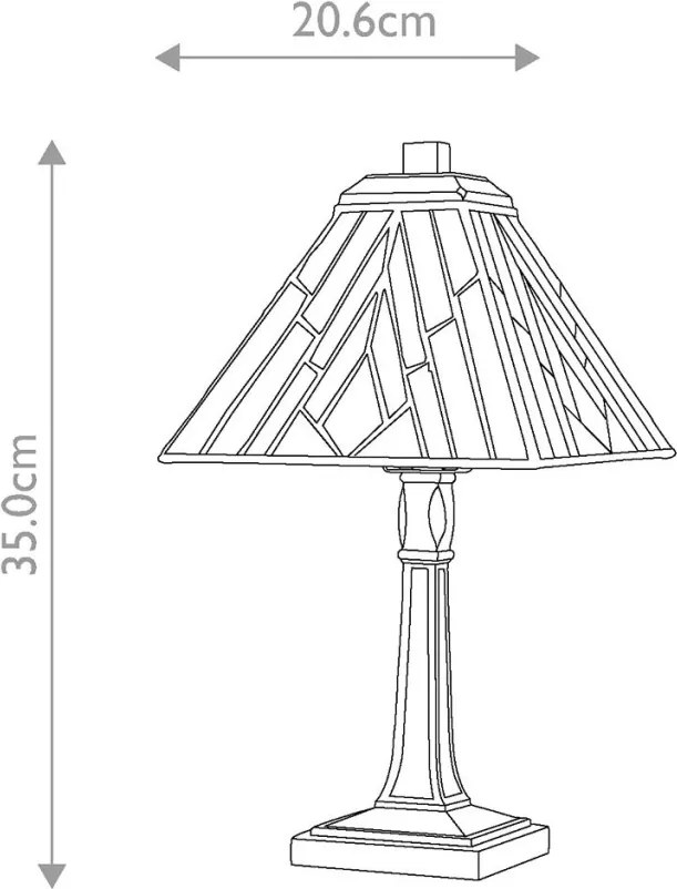 Elstead Lighting Alderley TF-ALDERLEY-TL-M Asztali lámpa 1x40W/E14 IP20