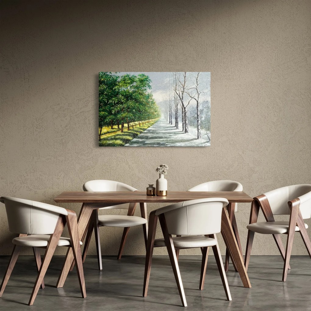 Kép - Tél versus nyár (90x60 cm)