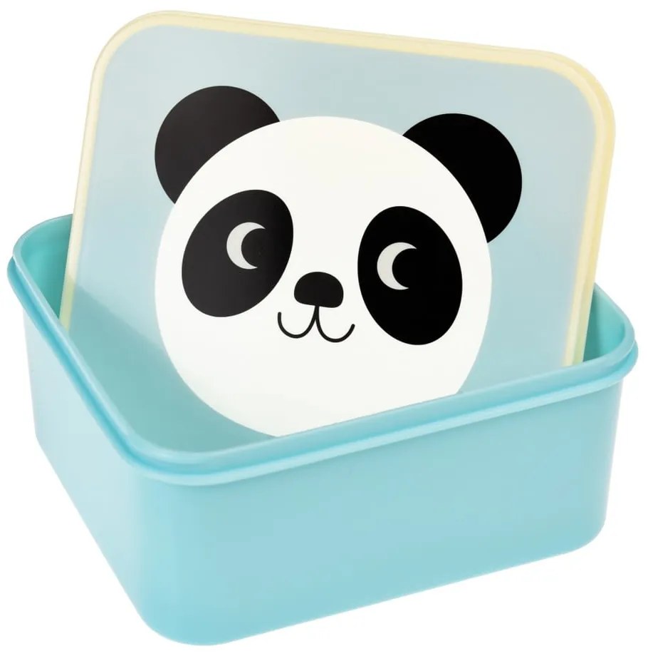 Miko the Panda kék uzsonnásdoboz - Rex London