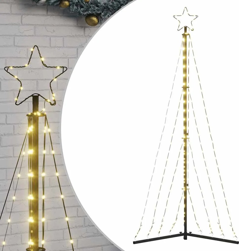 vidaXL meleg fehér LED karácsonyfa 339 LED 187 cm