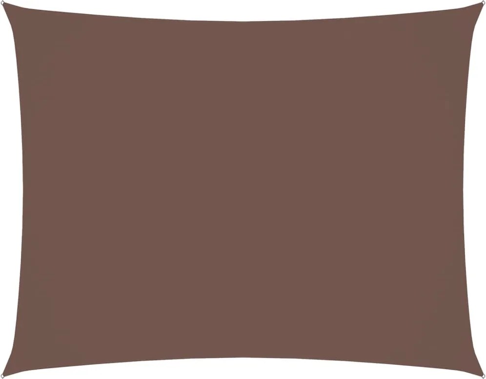 vidaXL barna téglalap alakú oxford-szövet napvitorla 2,5 x 4 m