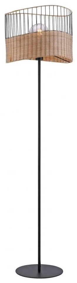 Leuchten Direkt 11151-79 - Állólámpa REED 1xE27/60W/230V