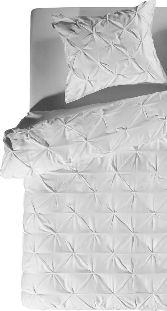 Yellow ComoIV pamut ágyneműhuzat garnitúra 1550x220 80x80 cm steppelt fehér