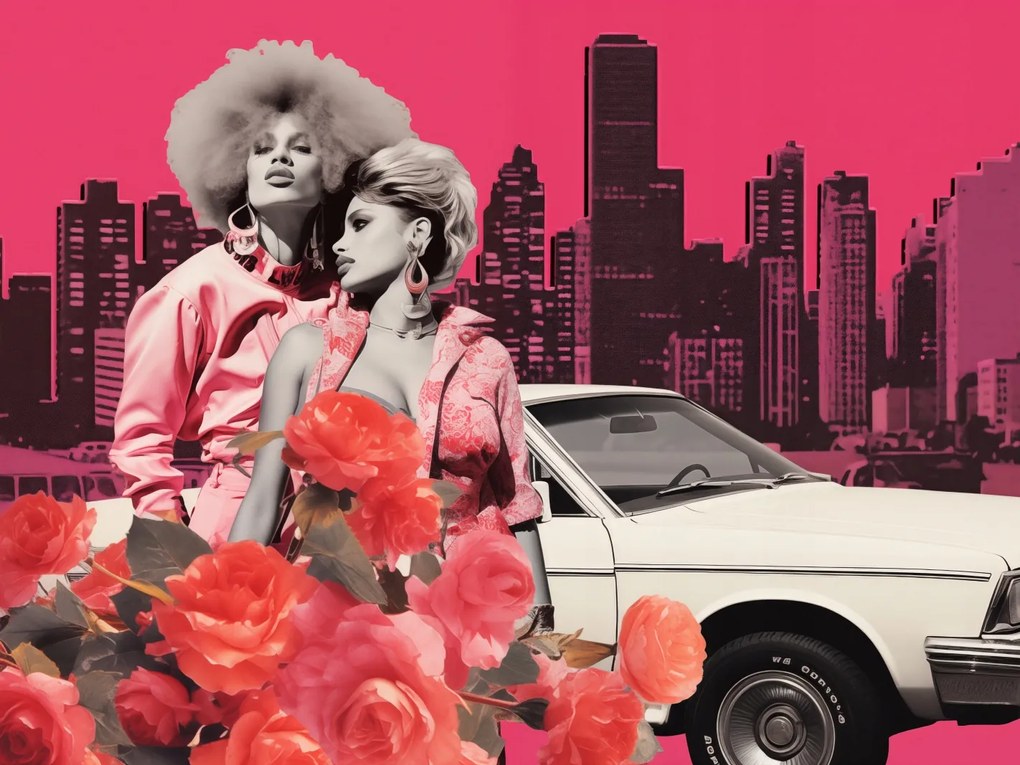 Poszter 40x30cm Metropolitan díva