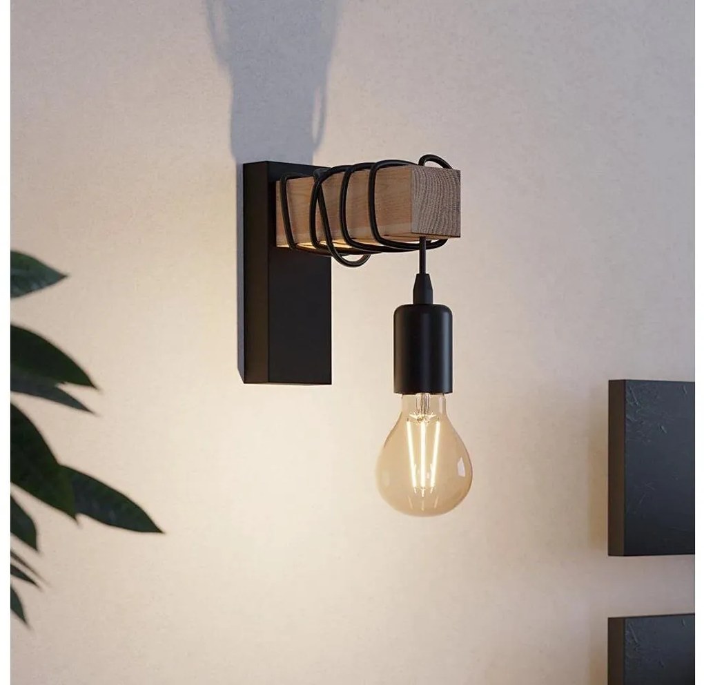 Eglo 43514 - Fali lámpatest TOWNSHEND 1xE27/10W/230V