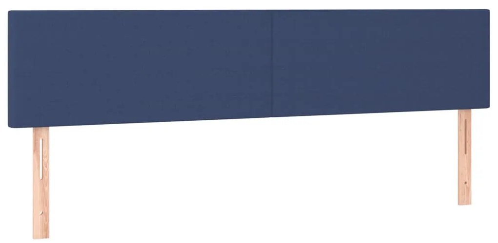 2 db kék szövet fejtámla 80 x 5 x 78/88 cm