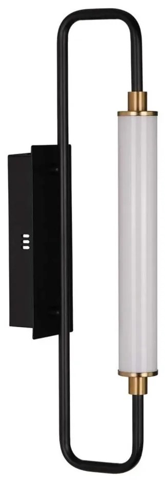 LED fali lámpatest FELICJA LED/10W/230V 4000K fekete