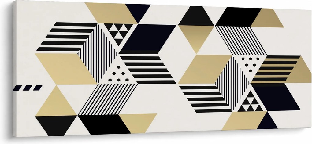 Kép - Geometriai formák N⁰1 (120x50 cm)