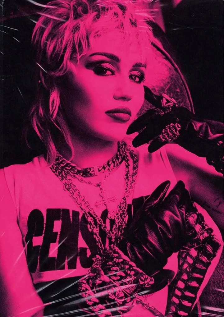 Poszter 21x30 cm Miley Cyrus A4