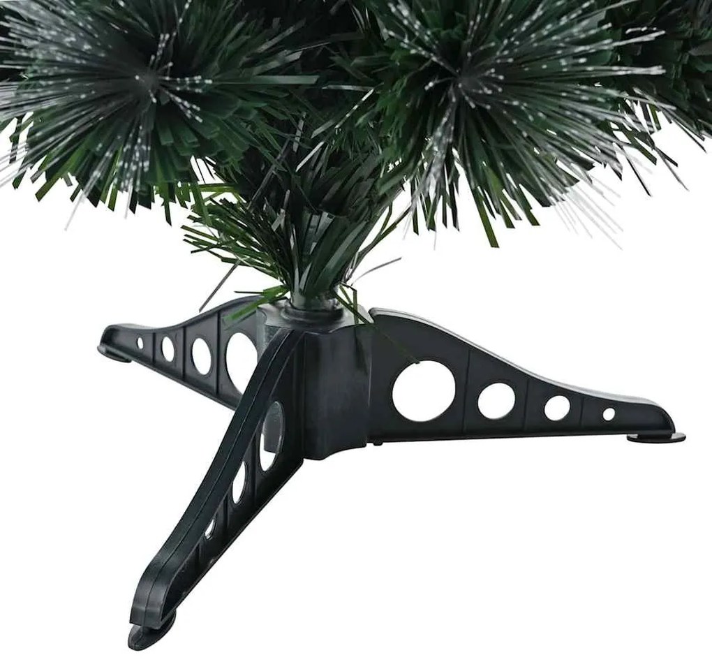 Mű karácsonyfa dekoratív vonós lámpákkal Zöld 64 cm PVC