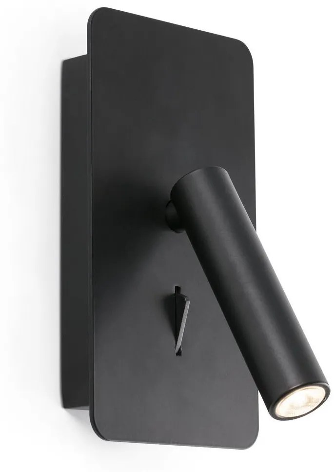 FARO 62116 - LED Fali spotlámpa SUAU LED/3W/230V USB fekete