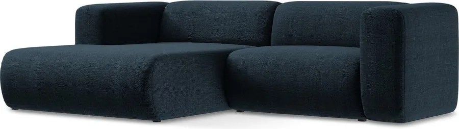 Kék sarokkanapé (bal oldali-heverő résszel) Ekahi – Makamii