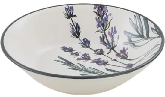 Herbal kőagyag mély tányér szett 6 db, 18 cm