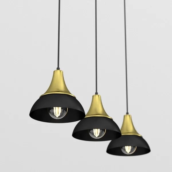 Csillár zsinóron NERGIS 3xE27/60W/230V