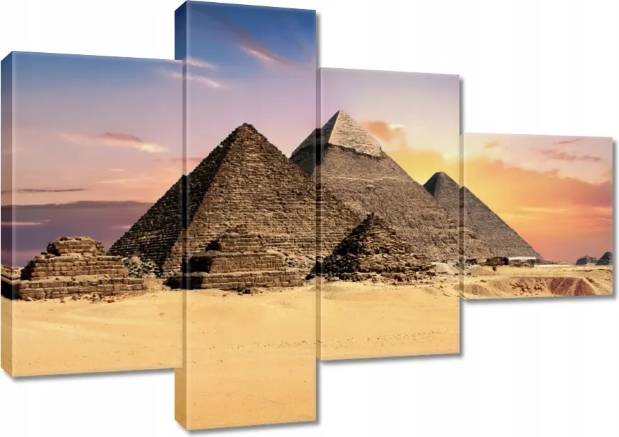 Vászonkép 100x70 Egyiptomi piramisok