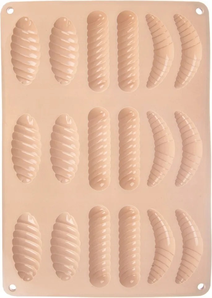 Szilikon keksz sütőforma omlós praliné kekszekhez