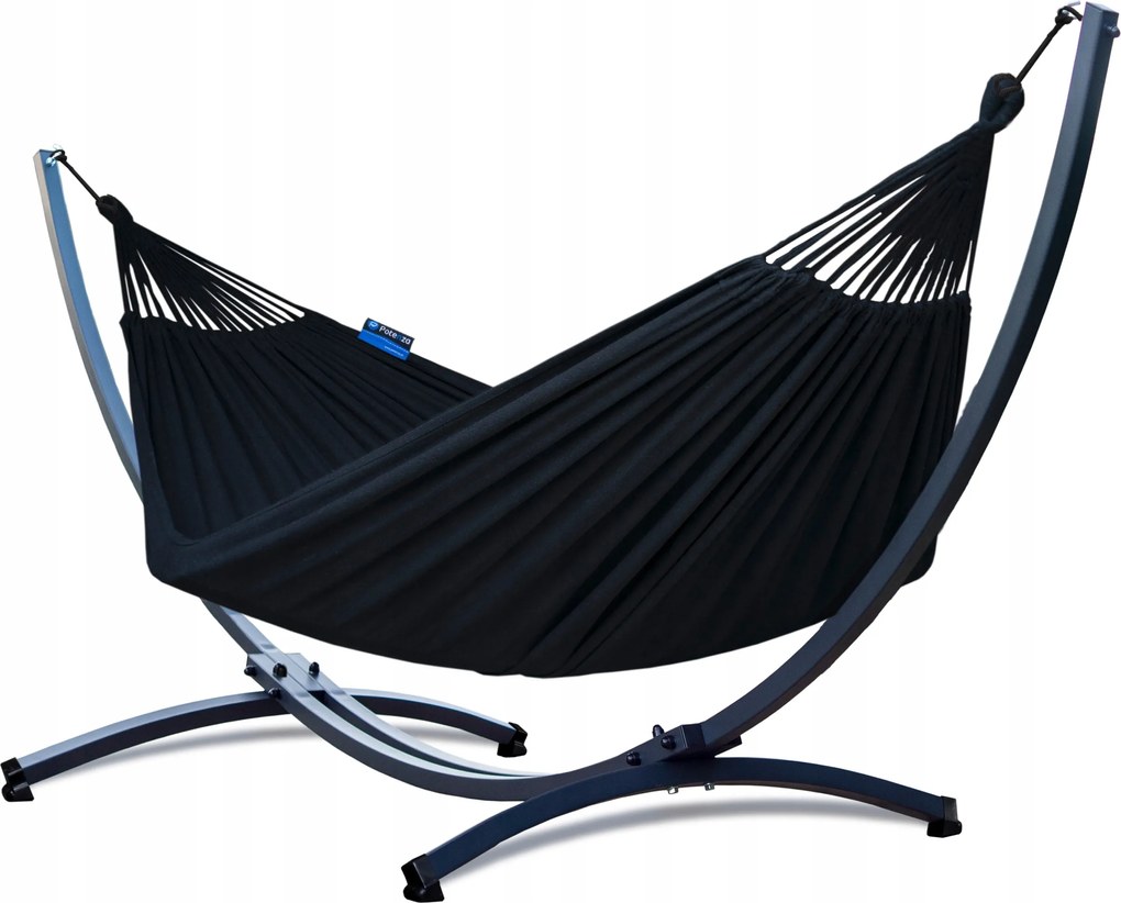 Függőágy acél vázzal Grande függőágy kétszemélyes kerti szett Potenza