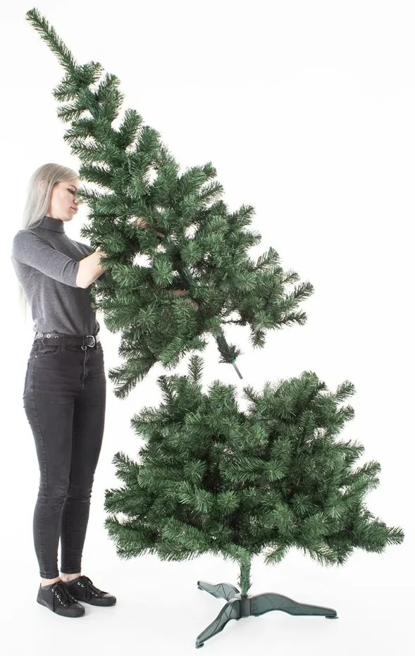 AmeliaHome Lena karácsonyfa fenyő, 120 cm, 120 cm