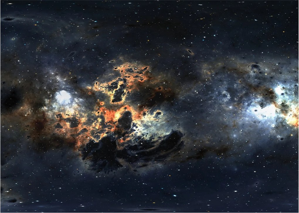 Kép - Az Univerzum a Nebulával (70x50 cm)