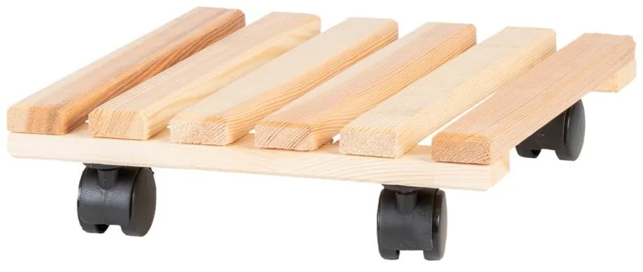 Fa gurulós virágállvány (magasság 8 cm) Indoor &amp; Outdoor – Esschert Design