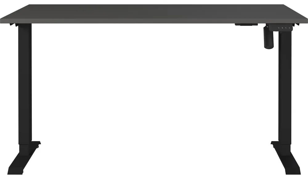 Íróasztal elektromosan állítható magassággal 80x140 cm Boras – Germania