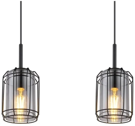 Globo 15559-3H - Csillár zsinóron KAMMI 3xE27/60W/230V