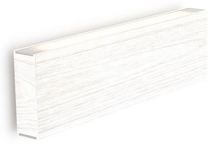 Fali lámpa LED120, külső meghajtó, szabályozható, többféle változat - TUNTO Modell: 200 mm-es tölgy, feketére pácolt, direkt és indirekt fény