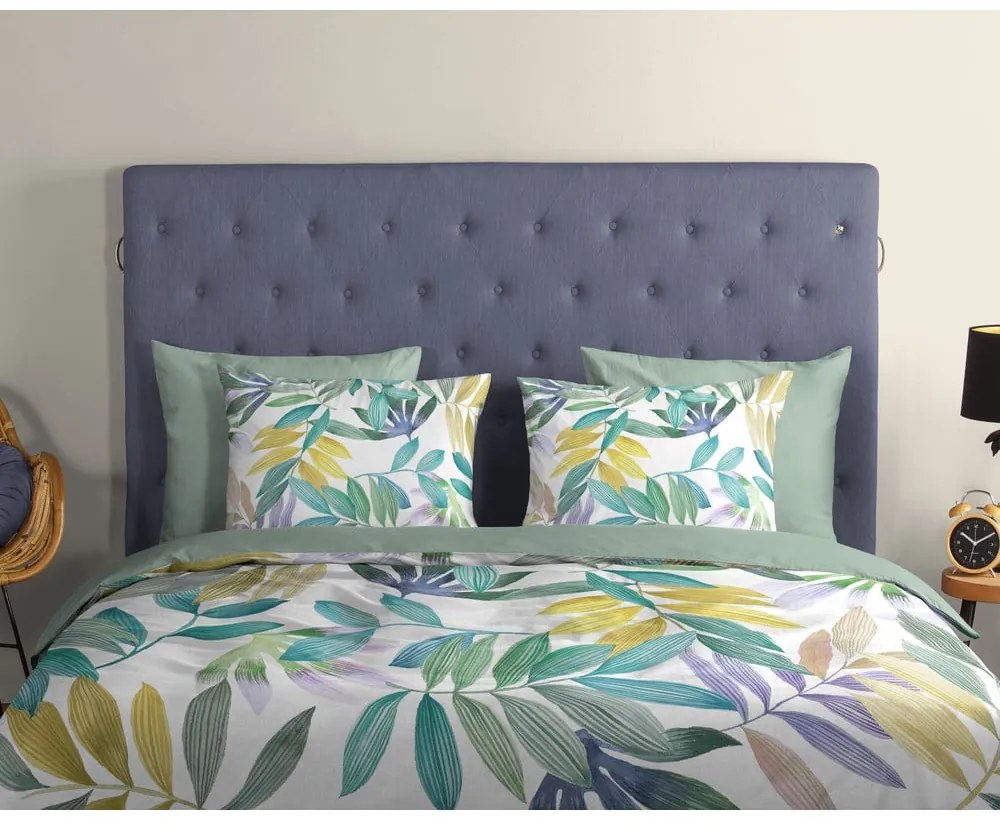 Zöld egyszemélyes pamut ágyneműhuzat 140x200 cm Marcus – Good Morning