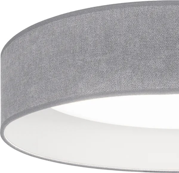 Brilagi - LED fényerőszabályozható lámpatest VELVET SM. VARI 24W/230V 3000-6500K átm. 45 cm szürke + távirányító