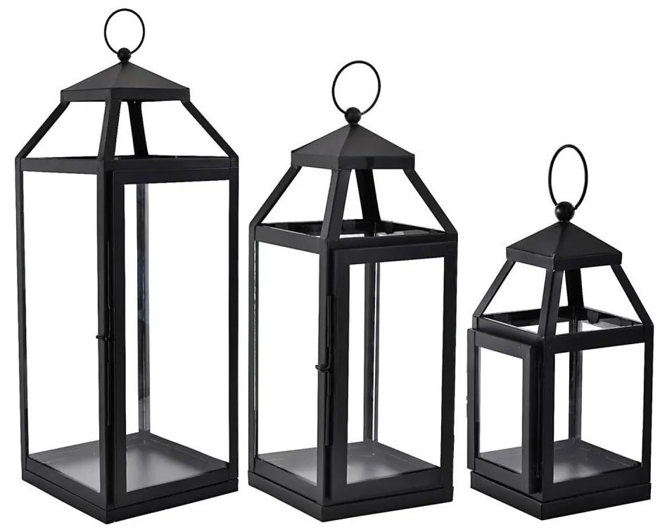 Eglo 422078 - KÉSZLET 3x Lámpás DAPITAN fekete