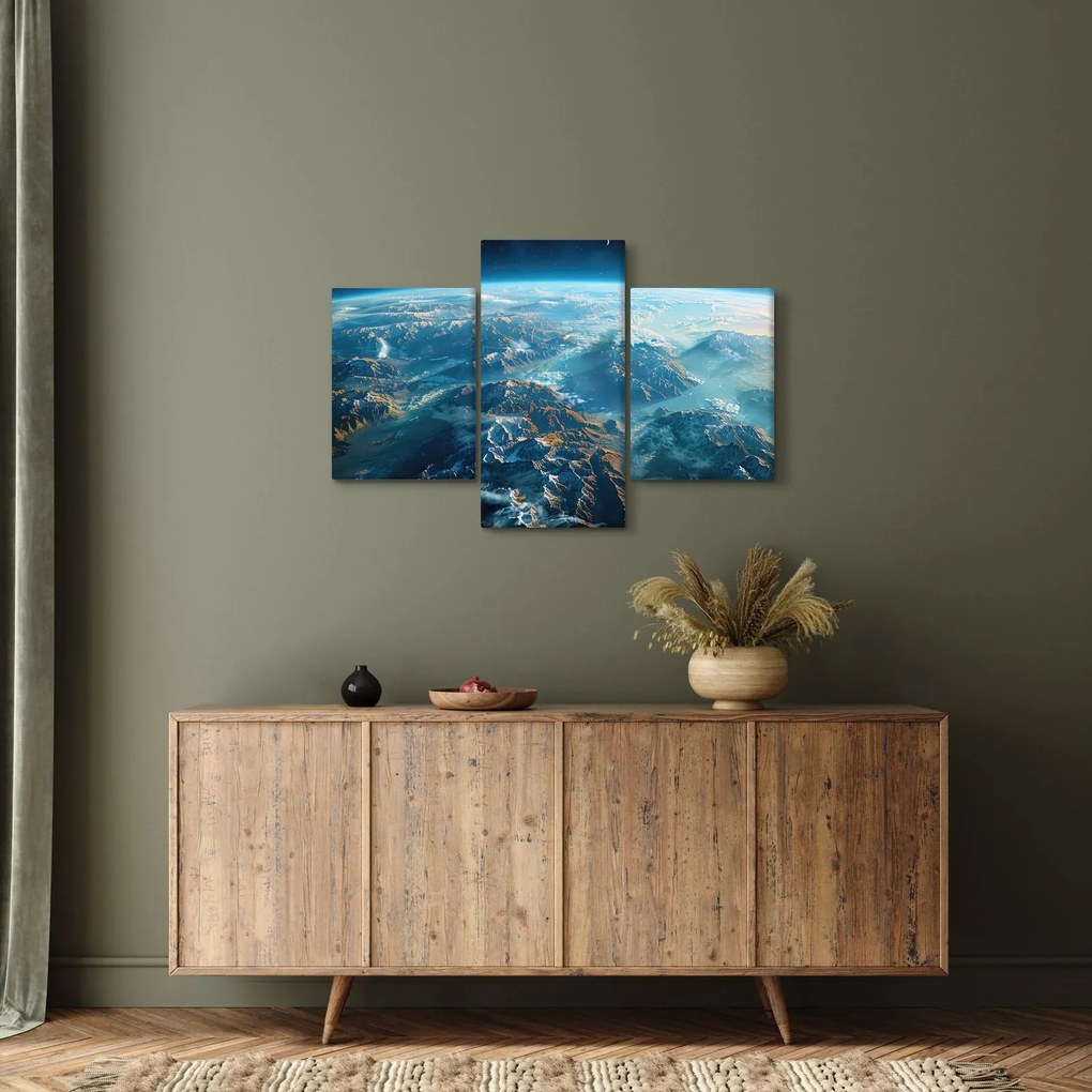 Kép - Kilátás az űrből (90x60 cm)