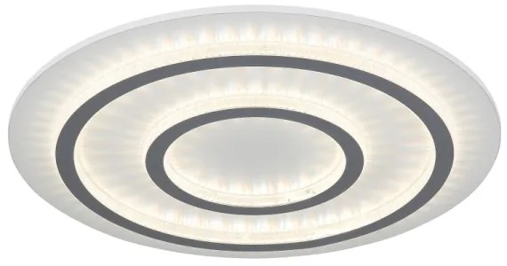 Globo 48042-60W - JAYDEN LED dimmelhető mennyezeti lámpa 60W/230V Ø55 cm fehér + távirányító