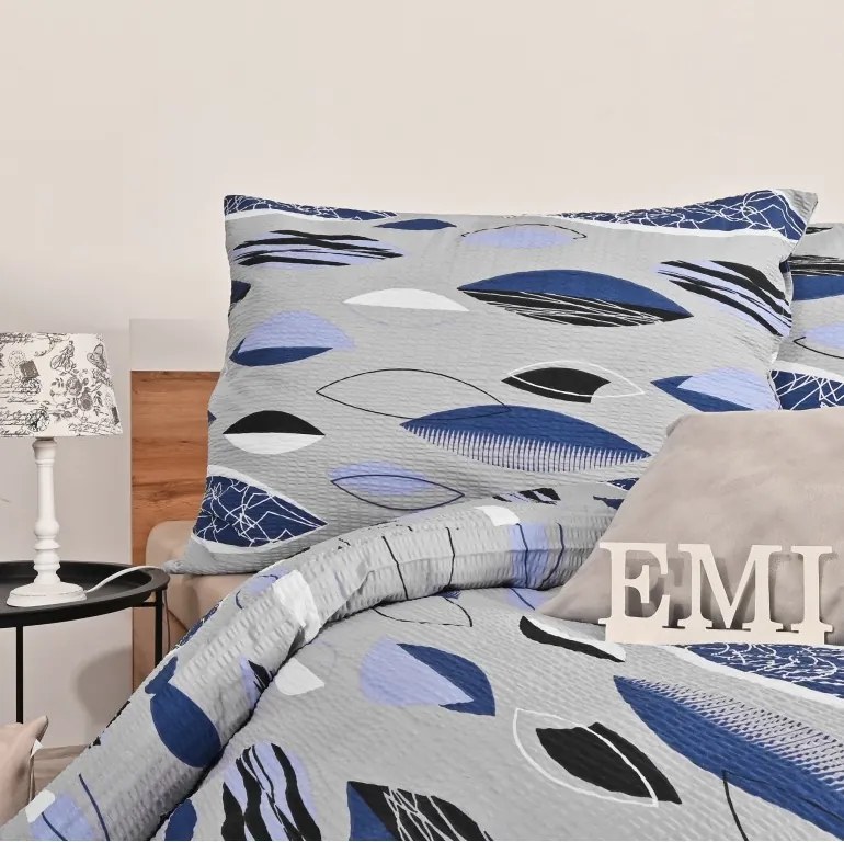 EMI Axel krepp ágyneműhuzat, A standard egyszemélyes ágy szett tartalma: 1x 140x200 + 1x 70x90