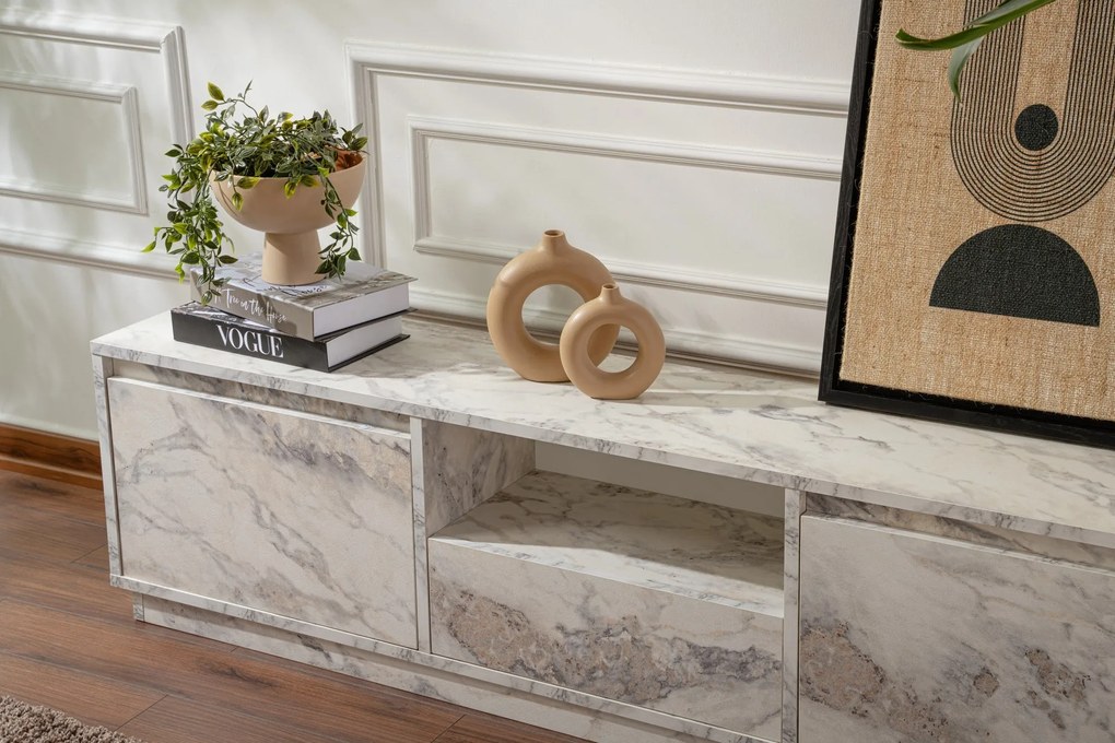 TV szekrény Vanguard - Fressia Marble