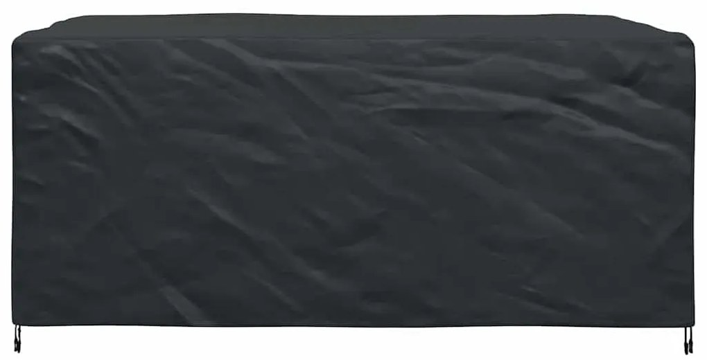Kültéri bútorhuzat Fekete 240 x 160 x 100 cm 210D
