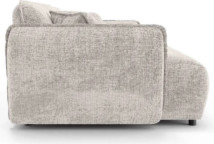 Bézs zsenília kanapé 250 cm Nelia Big – Ropez