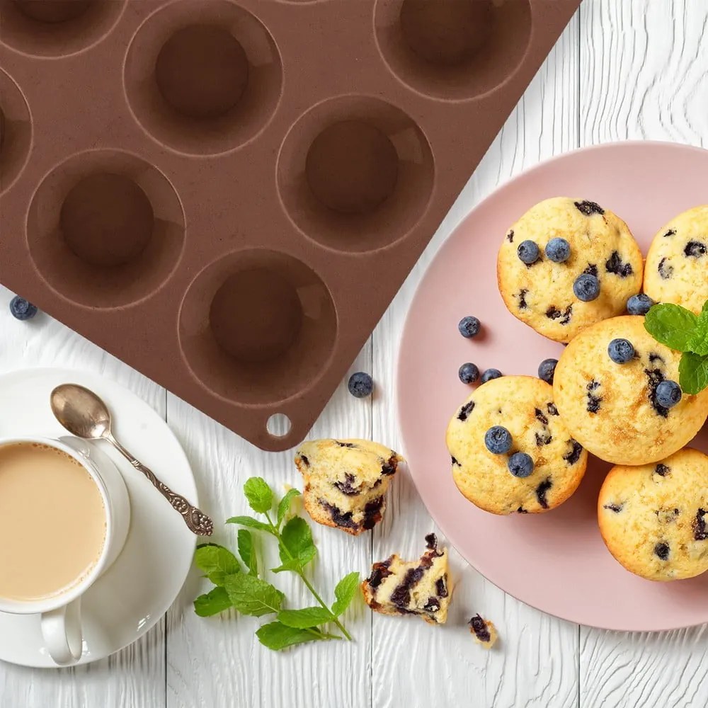 Szilikon muffin sütőforma 23,5x29 cm – Orion