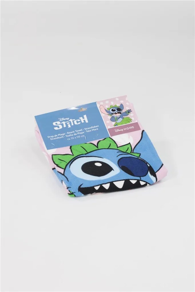 Disney Lilo és Stitch, A csillagkutya Hula Dancing strand törölköző poncsó 55x110 cm (Fast Dry)