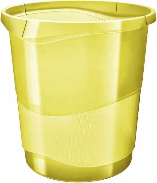 Sárga Szemeteskosár Színes Fürdőszobai szemeteskosár Kapacitás 14L Esselte Kosarak